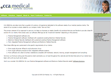 Tablet Screenshot of ccamedical.com